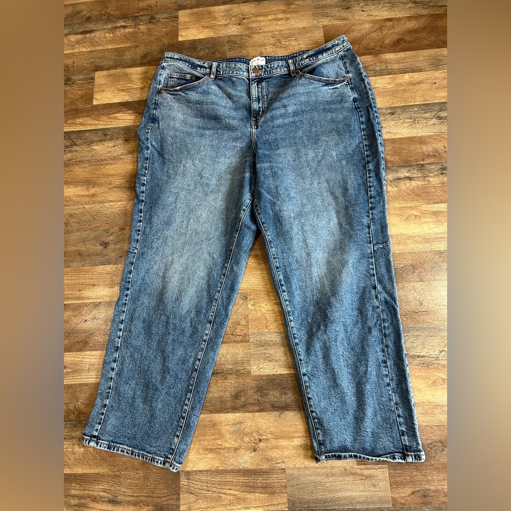 Lane Bryant Blue Bootcut Leg Jeans Sz 24